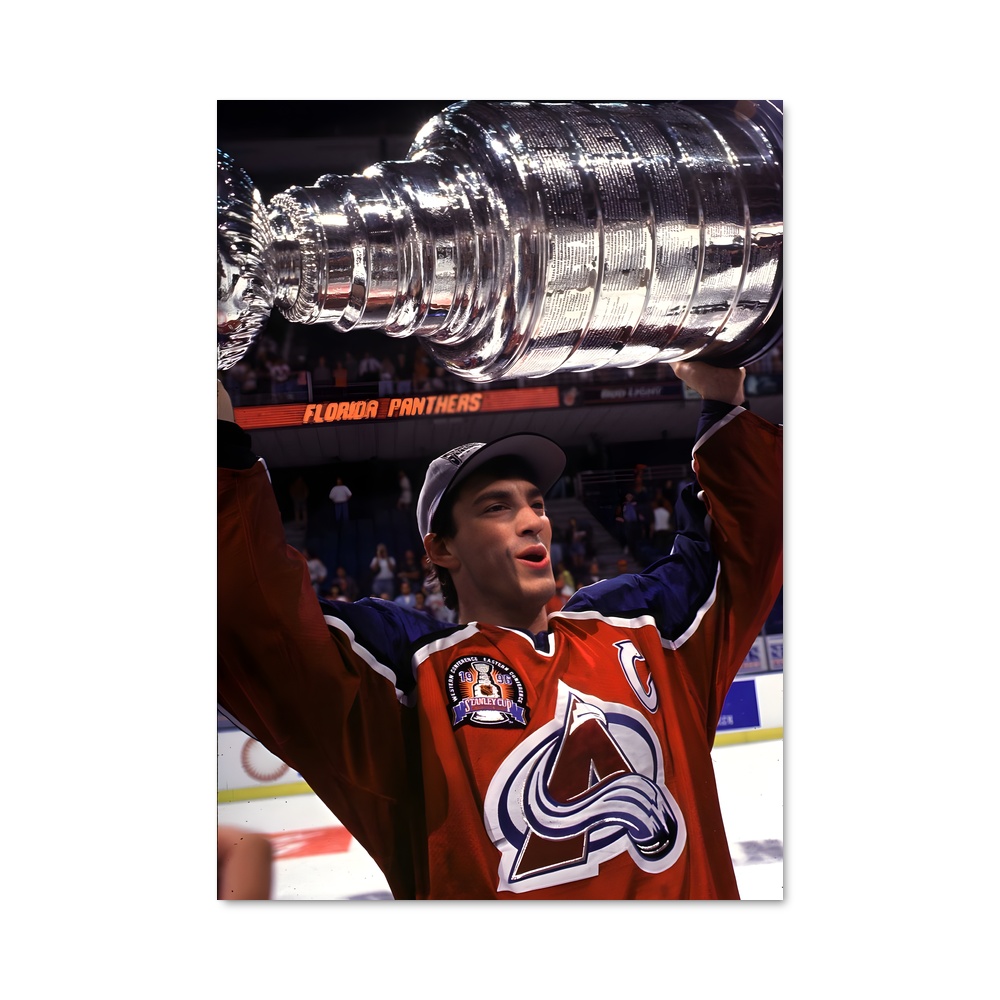 Poster Le Héros du Hockey – affiche Hockey sur glace